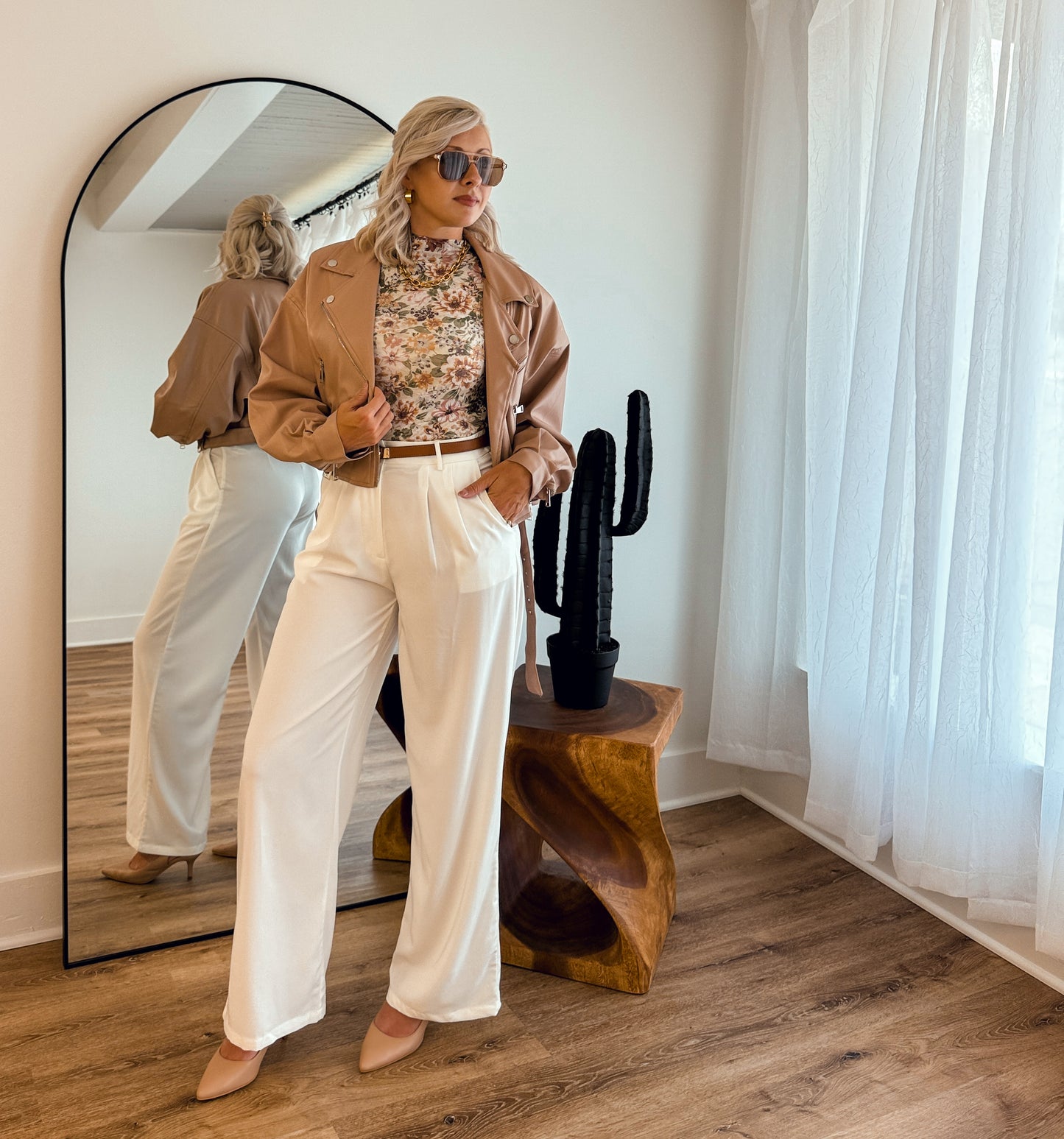 Live on the Edge - Oversized Moto Jacket