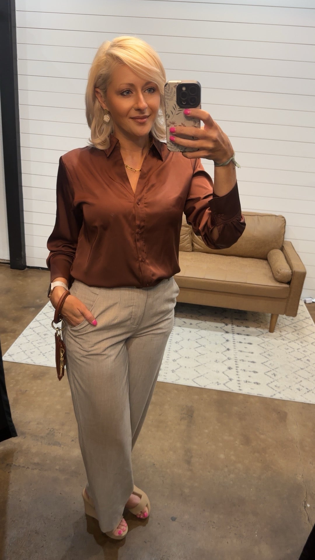 Classic - Wide Leg Trousers - The Shelby Company Tennessee