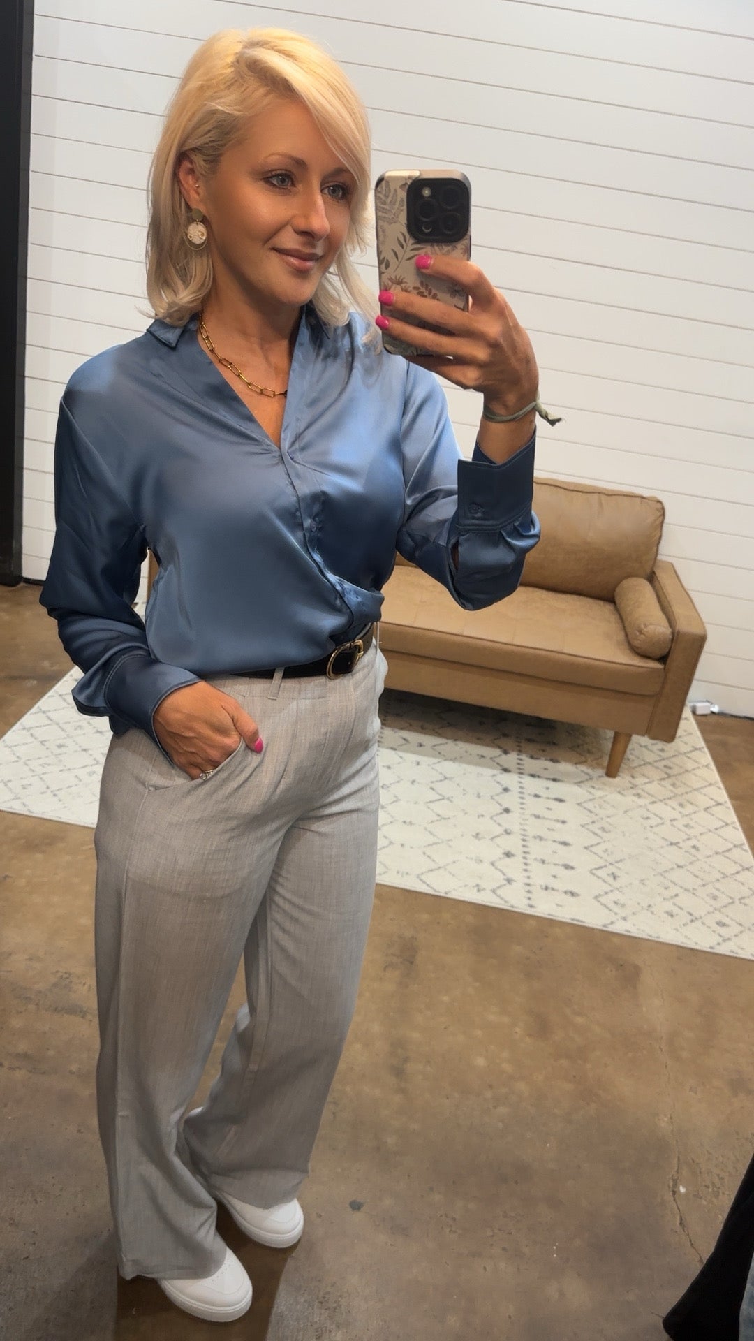 Classic - Wide Leg Trousers - The Shelby Company Tennessee