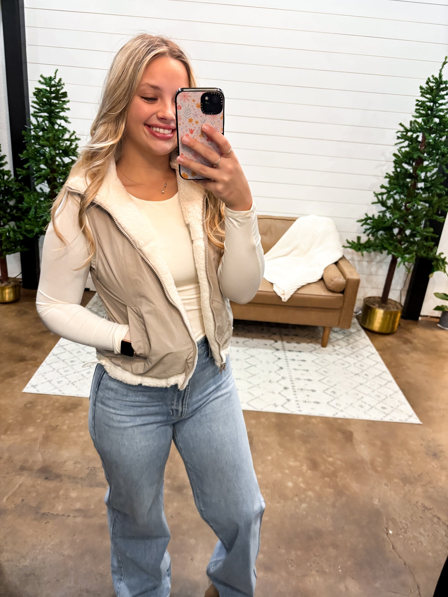 Dual Fleece Zipper Vest - The Shelby Company Tennessee