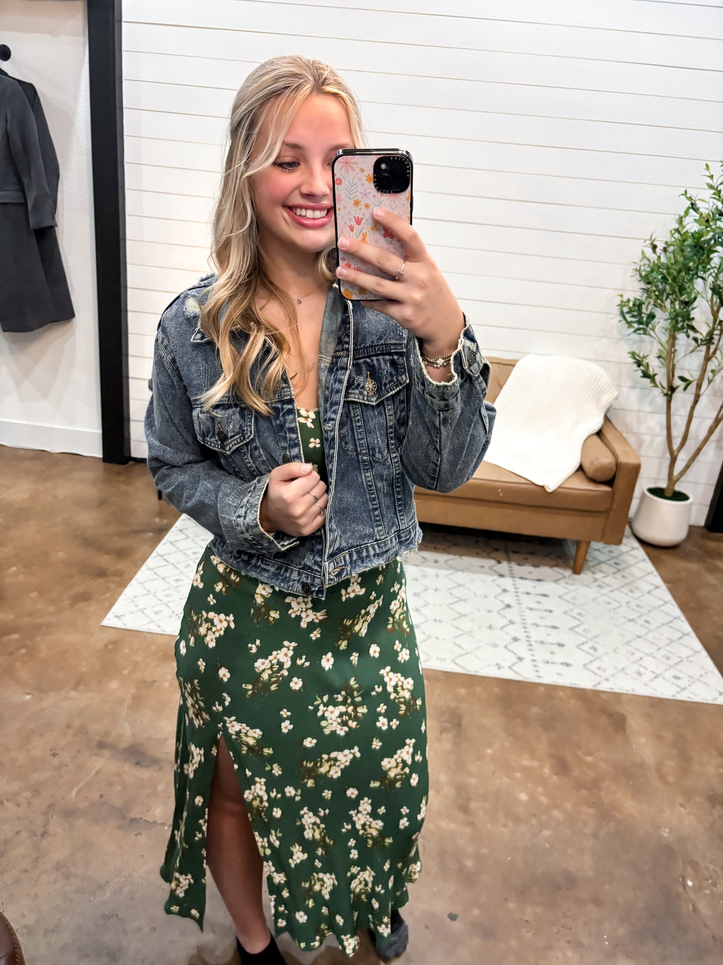 Falling In Love - Floral Autumn Dress - The Shelby Company Tennessee
