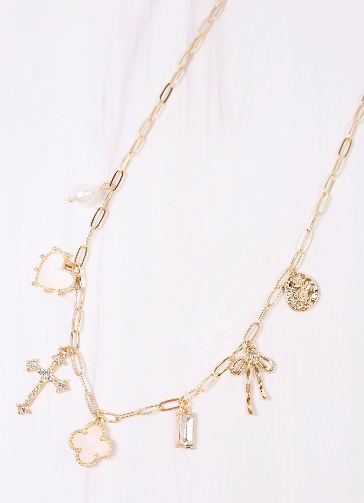 Jennifer Charm Necklace - The Shelby Company Tennessee