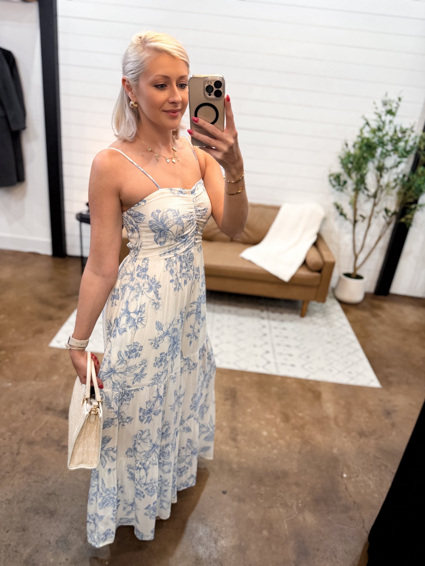 Oceanside - Floral Jumpsuit - The Shelby Company Tennessee