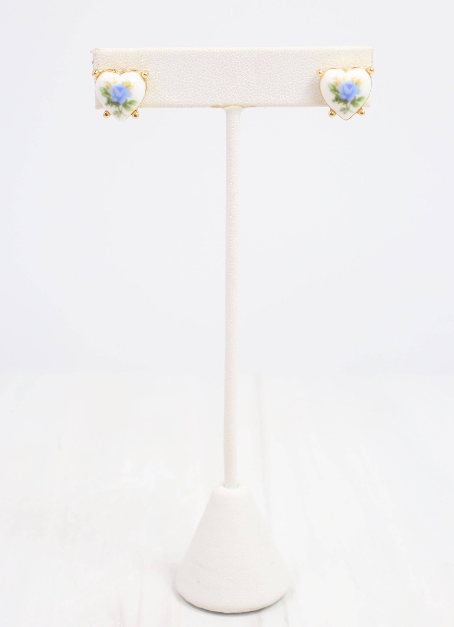 Reece Heart Stud Earring Blue - The Shelby Company Tennessee
