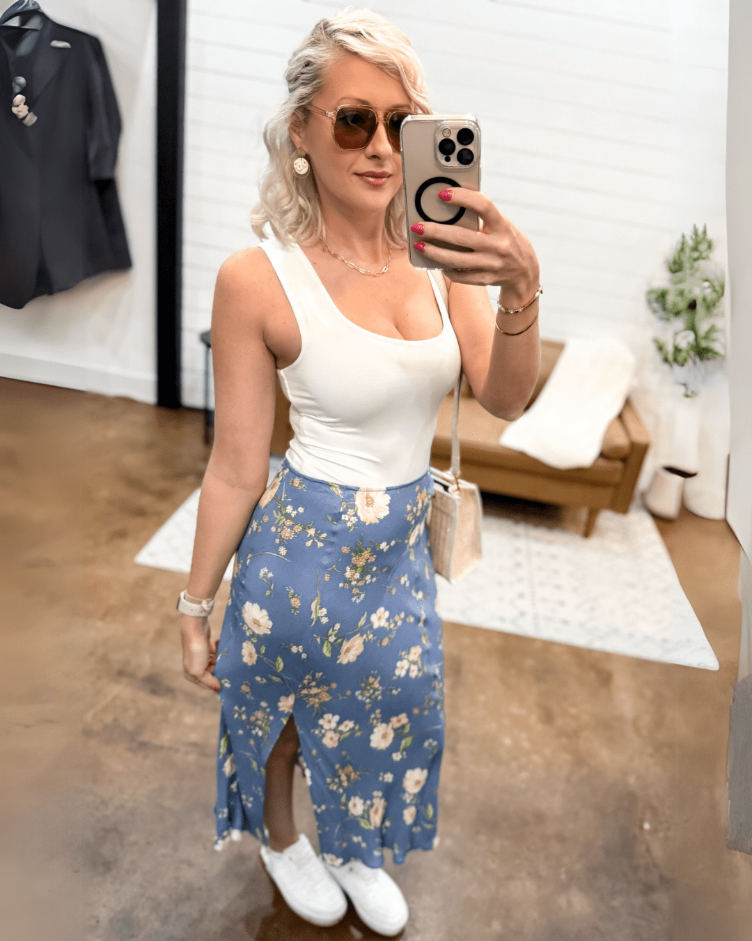 REVERSIBLE KNIT TANK BODYSUIT - The Shelby Company Tennessee