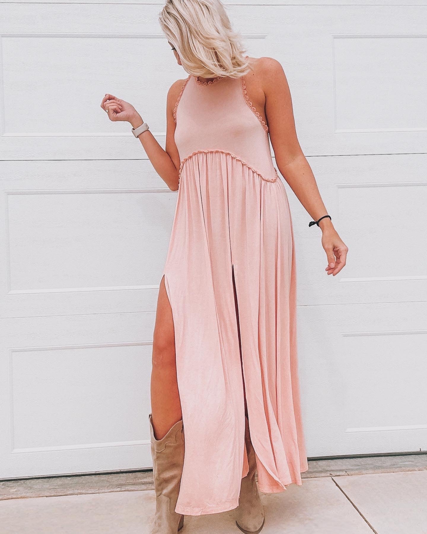 Endless Memories - Sleeveless Maxi Dress - The Shelby Company Tennessee