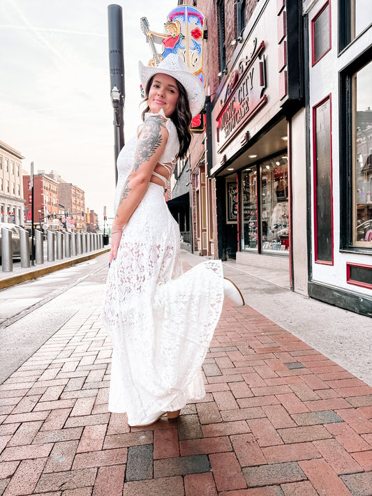 Vintage Lace Jumpsuit