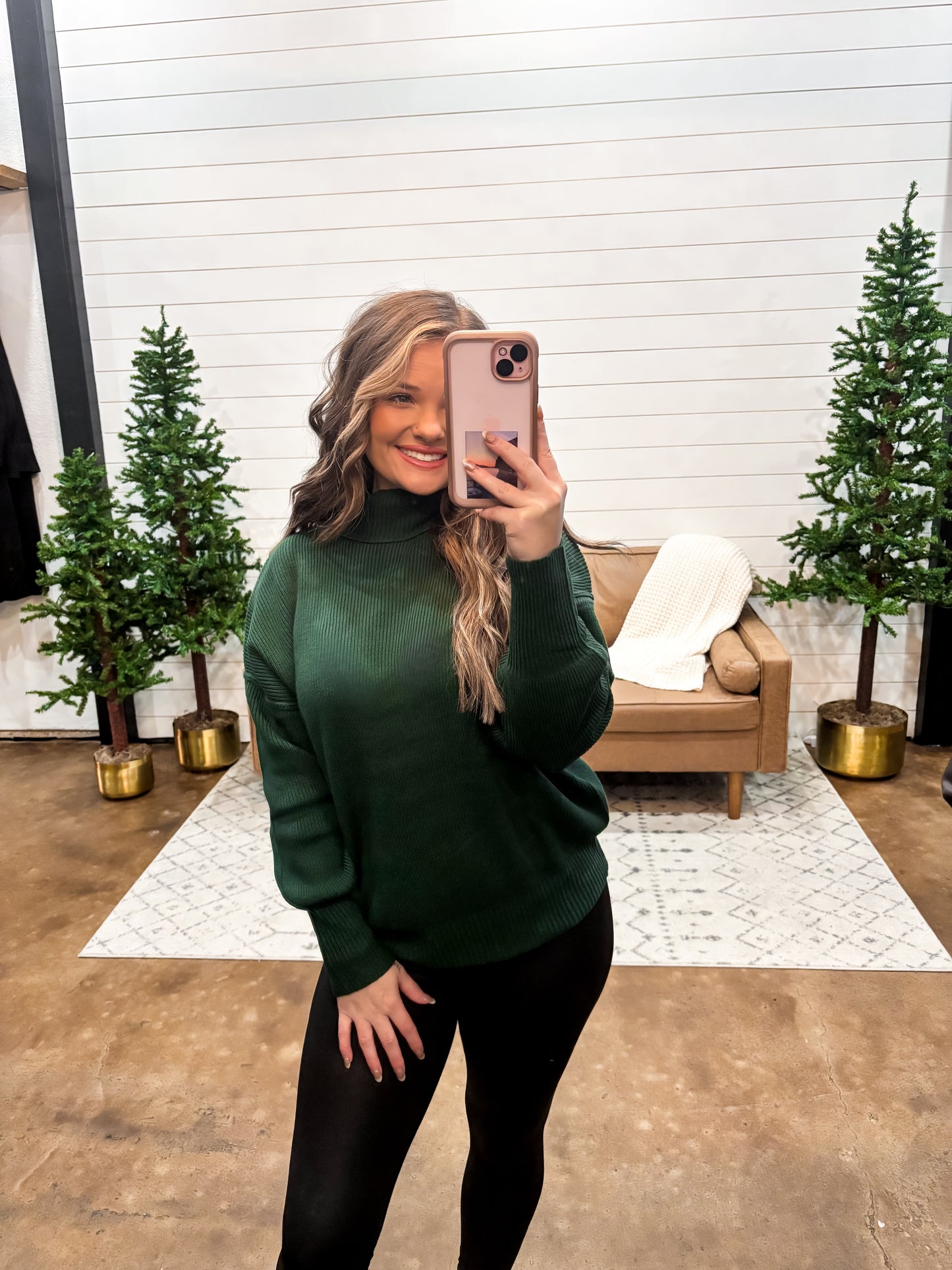 Tis' the Season - Mock Neck Sweater