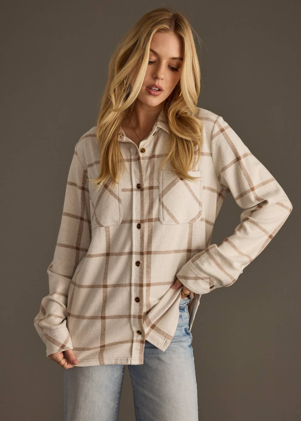 Cumberland Plaid Button-Up