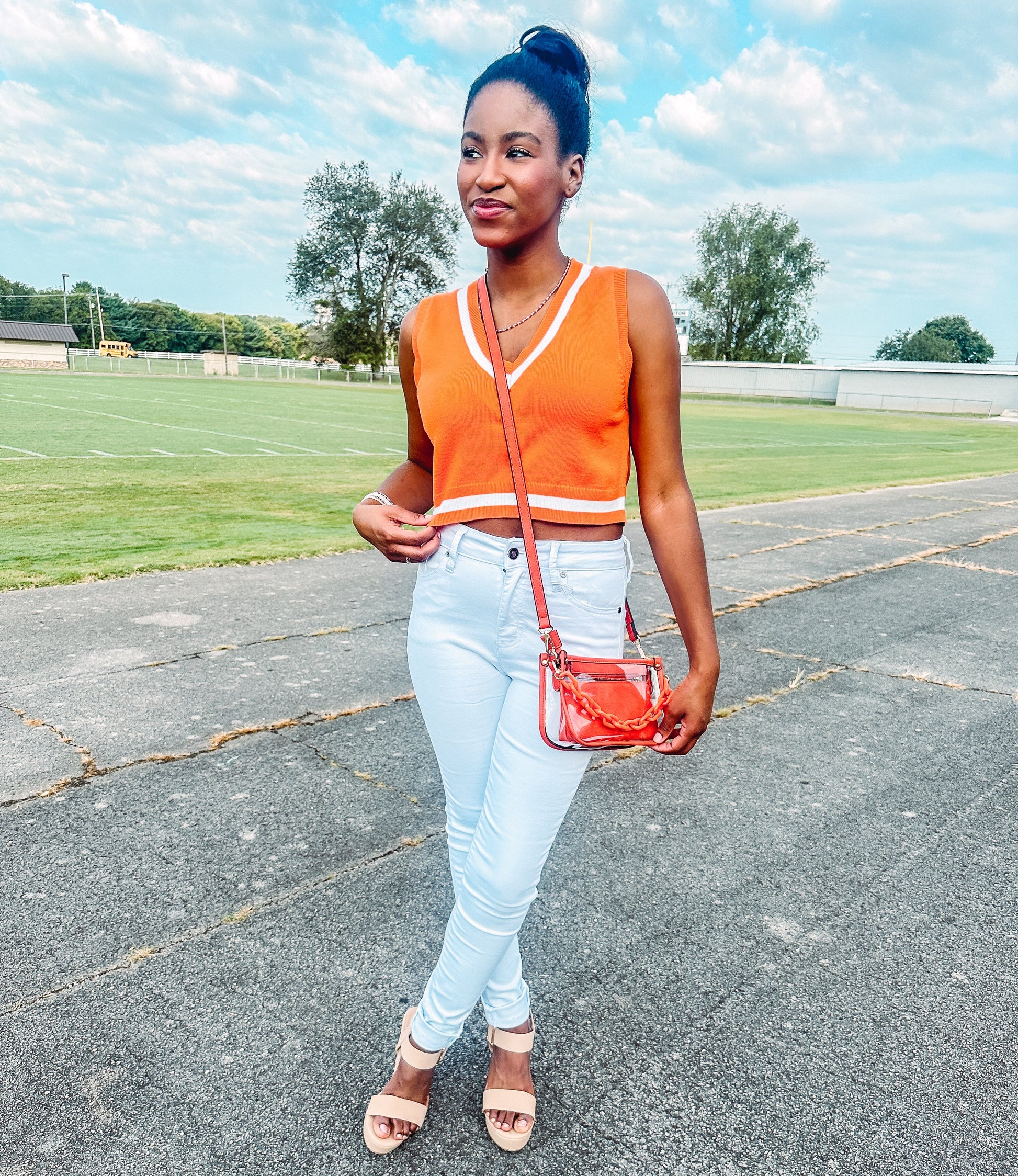 Gameday Knit Vest - The Shelby Company Tennessee