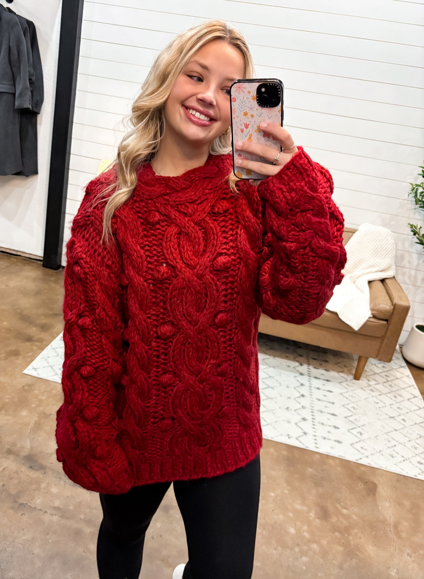 Pure Love - Handwoven Chunky Knit Sweater - The Shelby Company Tennessee