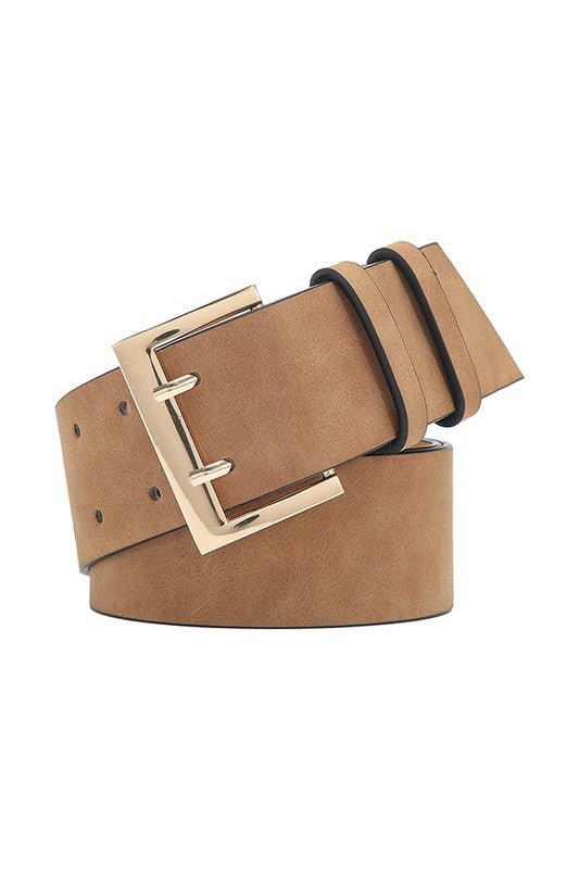 Double Hook Suede Belt - The Shelby Company Tennessee