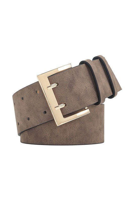 Double Hook Suede Belt - The Shelby Company Tennessee