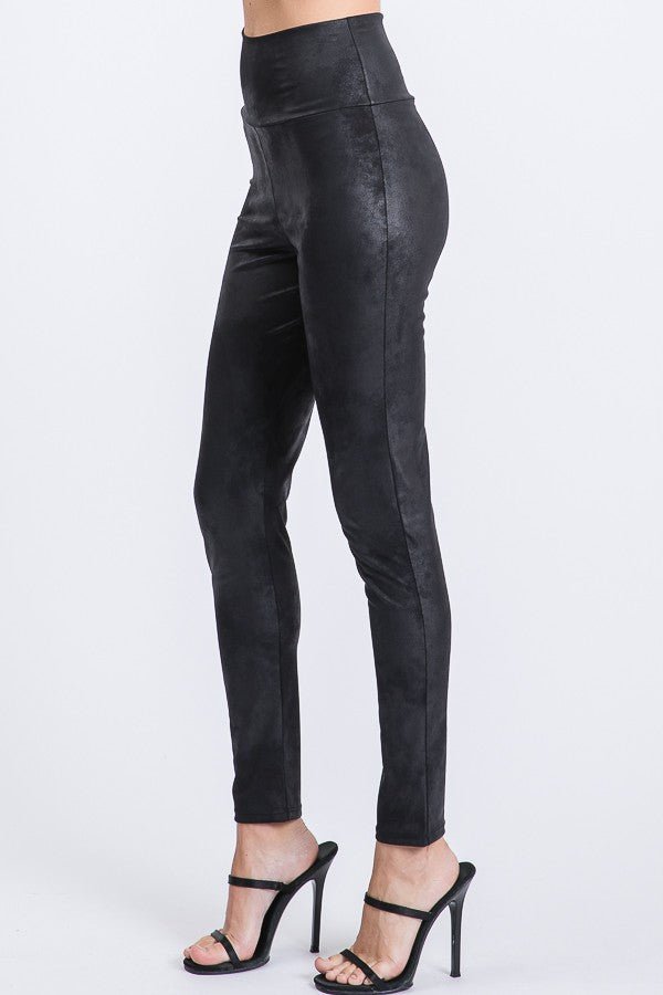 It's All Faux - Faux Leather Leggings - The Shelby Company Tennessee