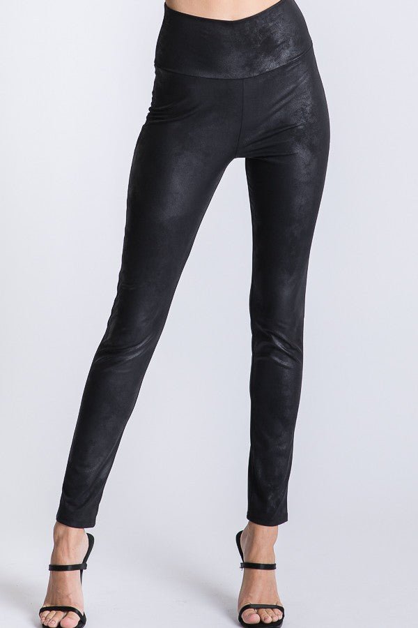 It's All Faux - Faux Leather Leggings - The Shelby Company Tennessee