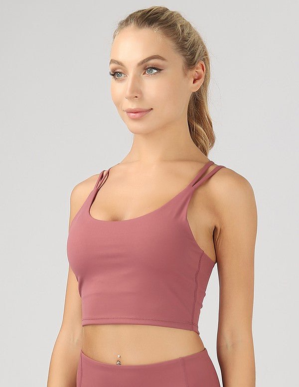 LENA - Athletic Crop Top - The Shelby Company Tennessee