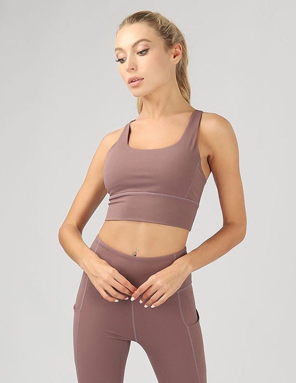 LUCY - Athletic Crop Top - The Shelby Company Tennessee