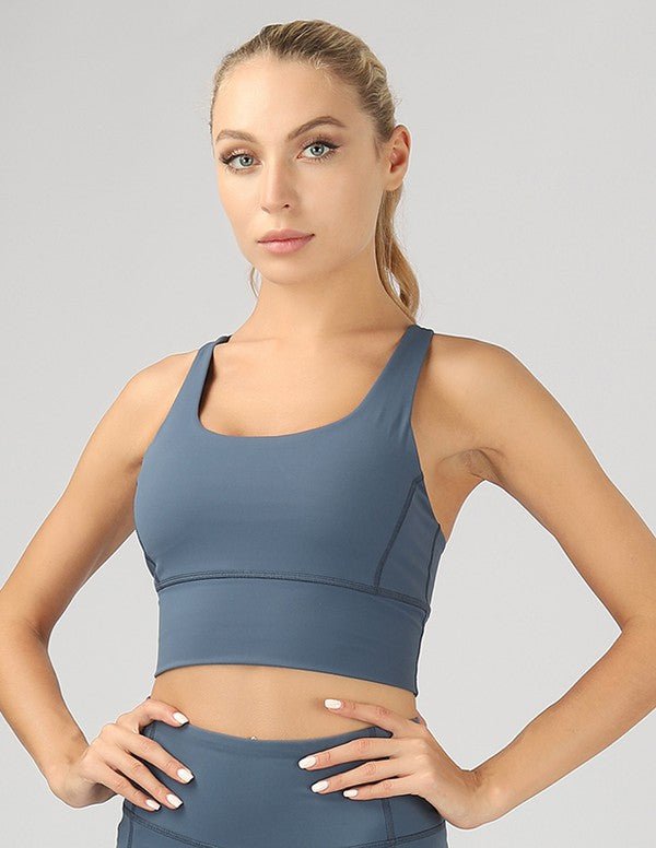 LUCY - Athletic Crop Top - The Shelby Company Tennessee