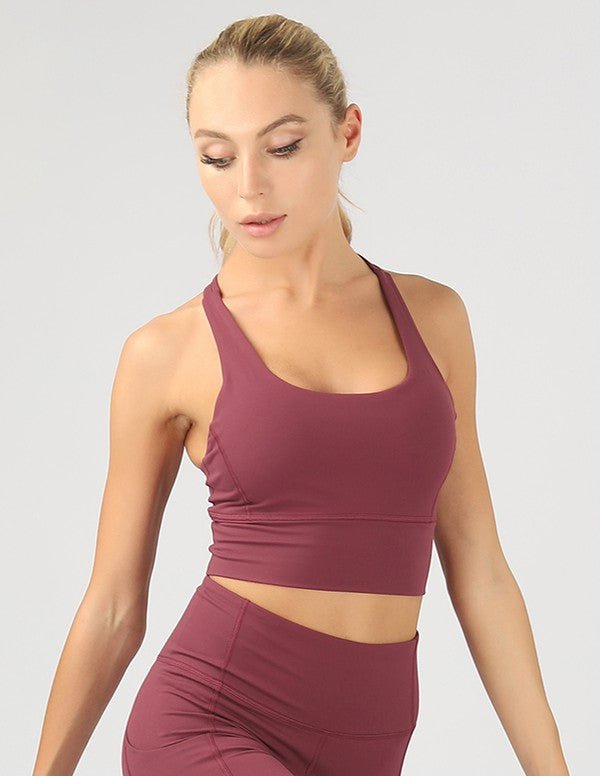 LUCY - Athletic Crop Top - The Shelby Company Tennessee