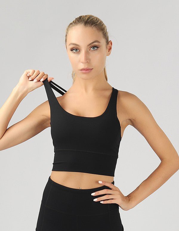 LUCY - Athletic Crop Top - The Shelby Company Tennessee