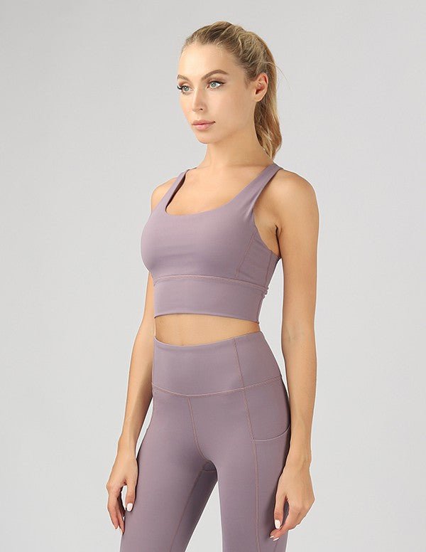 LUCY - Athletic Crop Top - The Shelby Company Tennessee