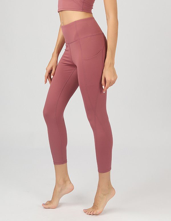 LUCY - High Waist Athletic Leggings - The Shelby Company Tennessee