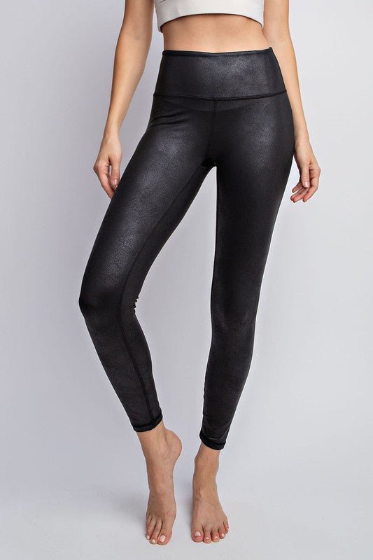 Sleek Chic - Faux Leather Leggings - The Shelby Company Tennessee