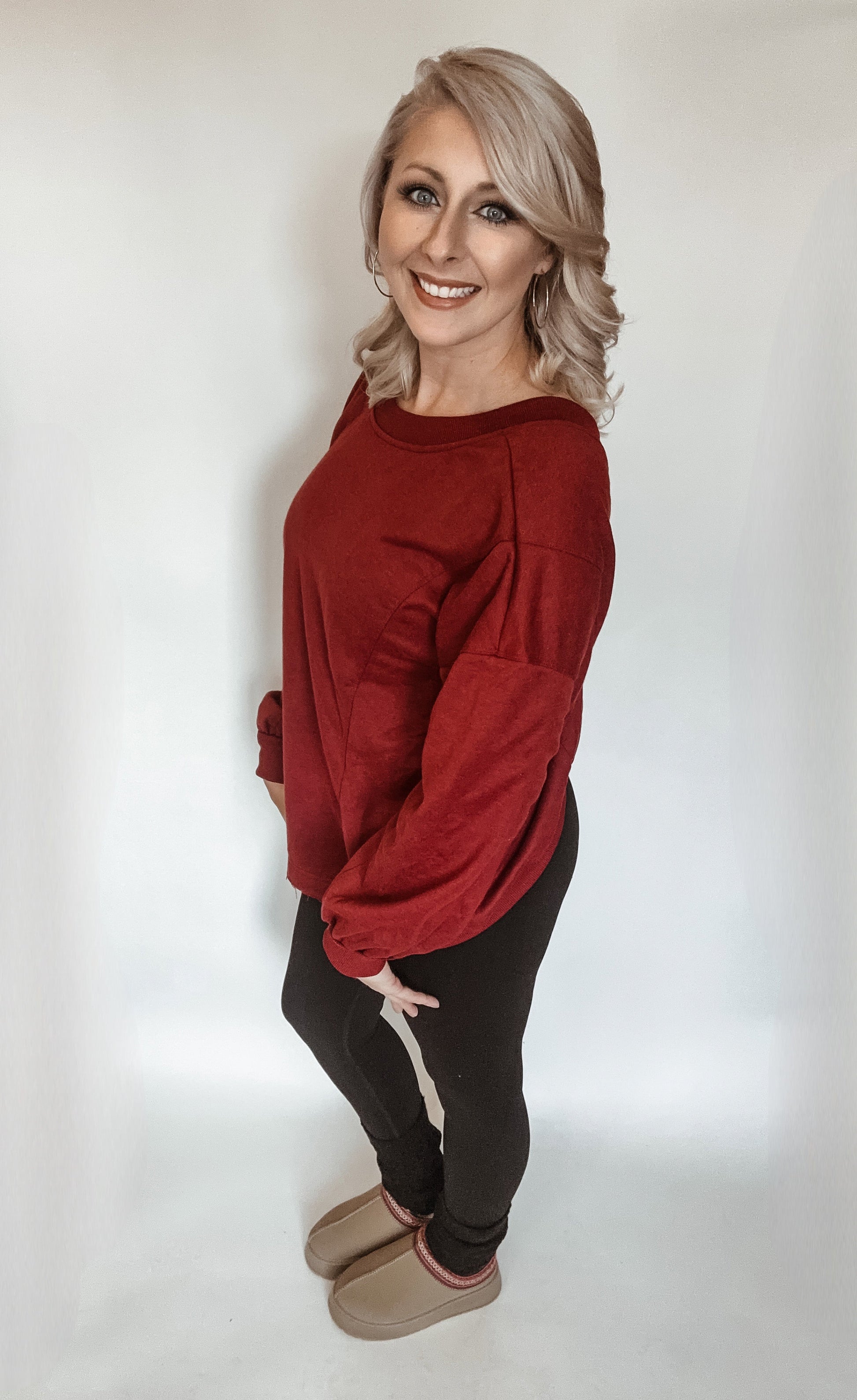 Wine O’Clock Somewhere - Reversible Twist Sweater - The Shelby Company Tennessee